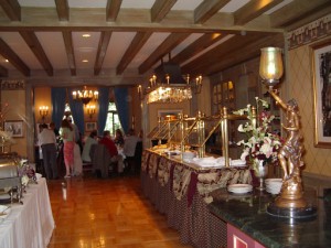 Buffet at Club 33