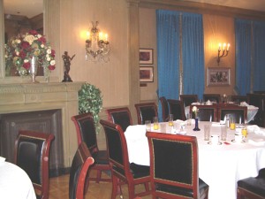Club 33 main dining room.