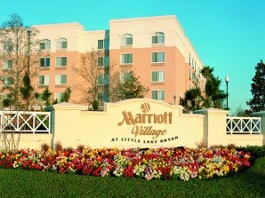 Entrance to Marriott Village close to Disney World