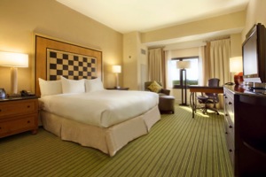 Standard King room at Hilton WDW