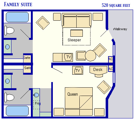 MouseSavers.com - Family Suites at Disney's All-Star Music 