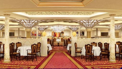 Royal Court Restaurant on the Disney Dream