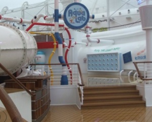 Aqua Lab entrance on the Disney Fantasy