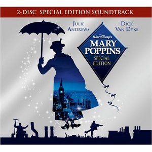 Mary Poppins Movie Soundtrack CD