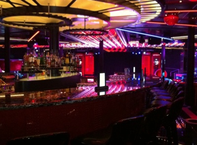 The Tube night club on the Disney Fantasy