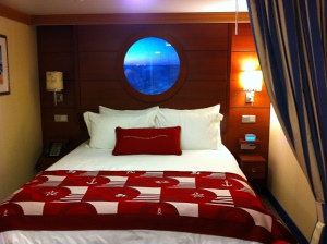 Virtual Porthole on the Disney Dream cruise ship